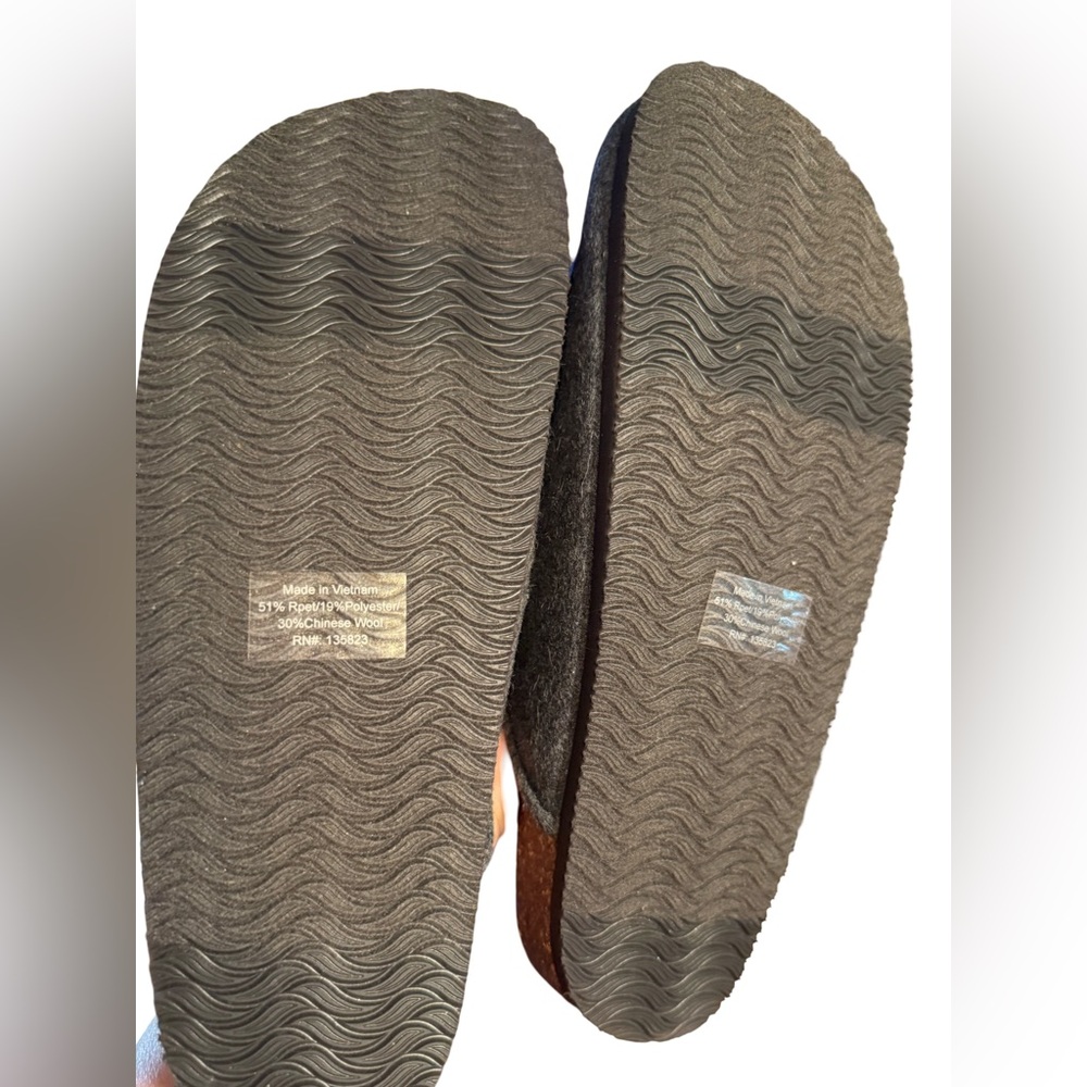 Dr Scholl’s NWT Size 9M Louis Iconic Gray Wool Clogs (SH218) - Picture 6 of 11